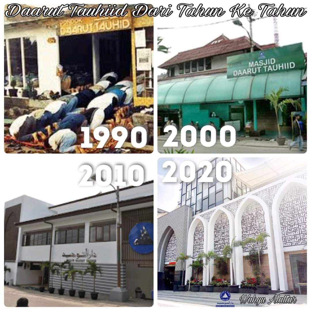 Tahun 1990 bulan September Alloh takdirkan Daarut Tauhiid dimulai. Dari awal sampai akhir kelak semua kebaikan yang ada hanya lah karunia Alloh semata.