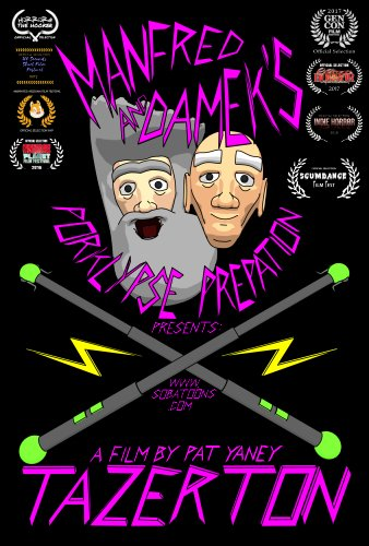 Sobatoons's tweet photo. TAZERTON will be playing the Faux Film Festival Special Pandemic Edition!  Manfred and the goat return to Portland... sorta... online... more info to come. https://t.co/79QYhEPyJS