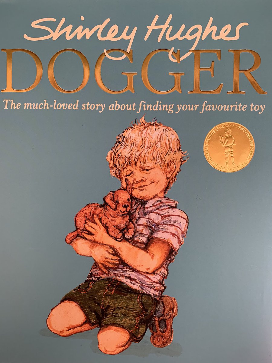 ShirleyHughes_'s tweet photo. This week we will be looking through the pages of Dogger, which was first published in 1977. 

Once there was a soft brown toy called Dogger. One of his ears pointed upwards and the other flopped over. His fur was worn in places because he was quite old. He belonged to Dave. https://t.co/OHCVYlFyJh