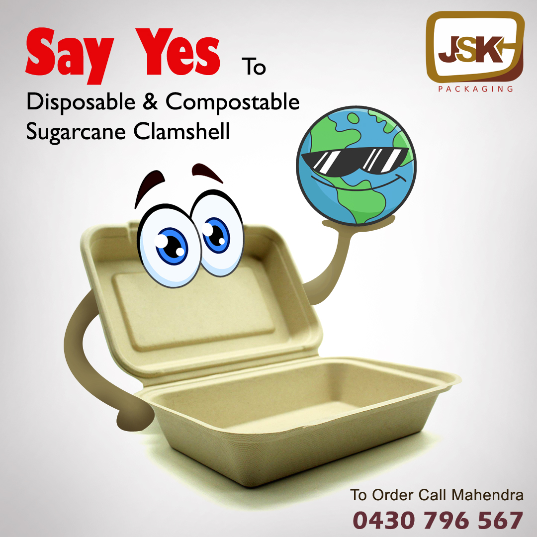 JskPackaging's tweet photo. Let the end-of-disposal be environment friendly; pick up any from our sugarcane collection. To check out please visit our website https://t.co/XPbIiDMejM #jsk #packagingmeals #envirofriendly #supportlocalbusiness #jskpackagingaustralia https://t.co/SexhmNfLpQ