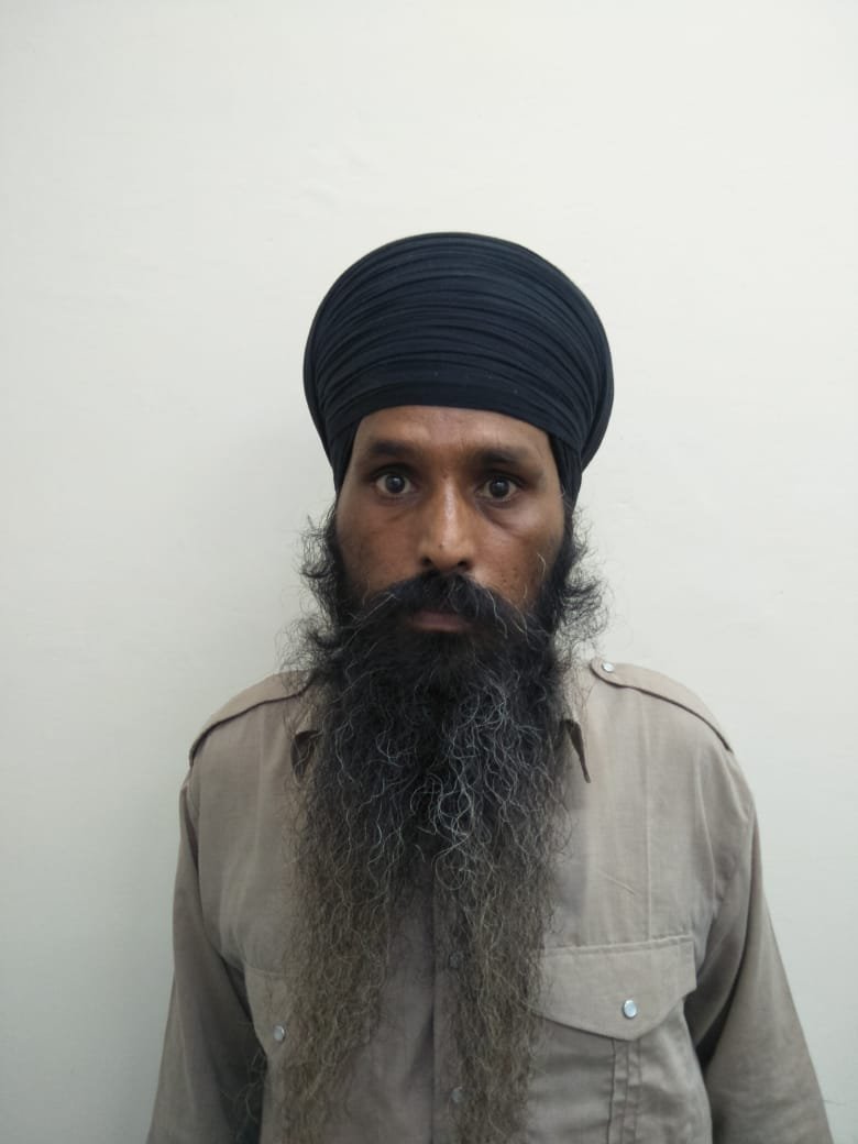 ANI's tweet image. Photos of the two Babbar Khalsa International (BKI) terrorists - Bhupender alias Dilawar Singh and Kulwant Singh - who were arrested from North West Delhi area after a brief exchange of fire. Six pistols and 40 cartridges recovered from their possession: Delhi Police Special Cell