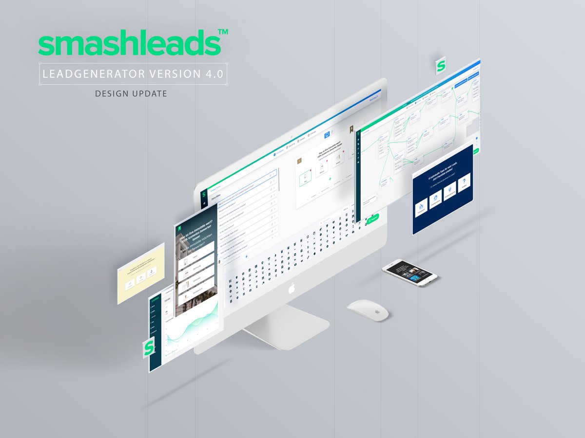 Das große Design-Update des Dashboards ist heute live gegangen!🎉🎉
In 10 Minuten zu bis zu 400% mehr Leads? Probiere es kostenlos aus! 
smashleads.de