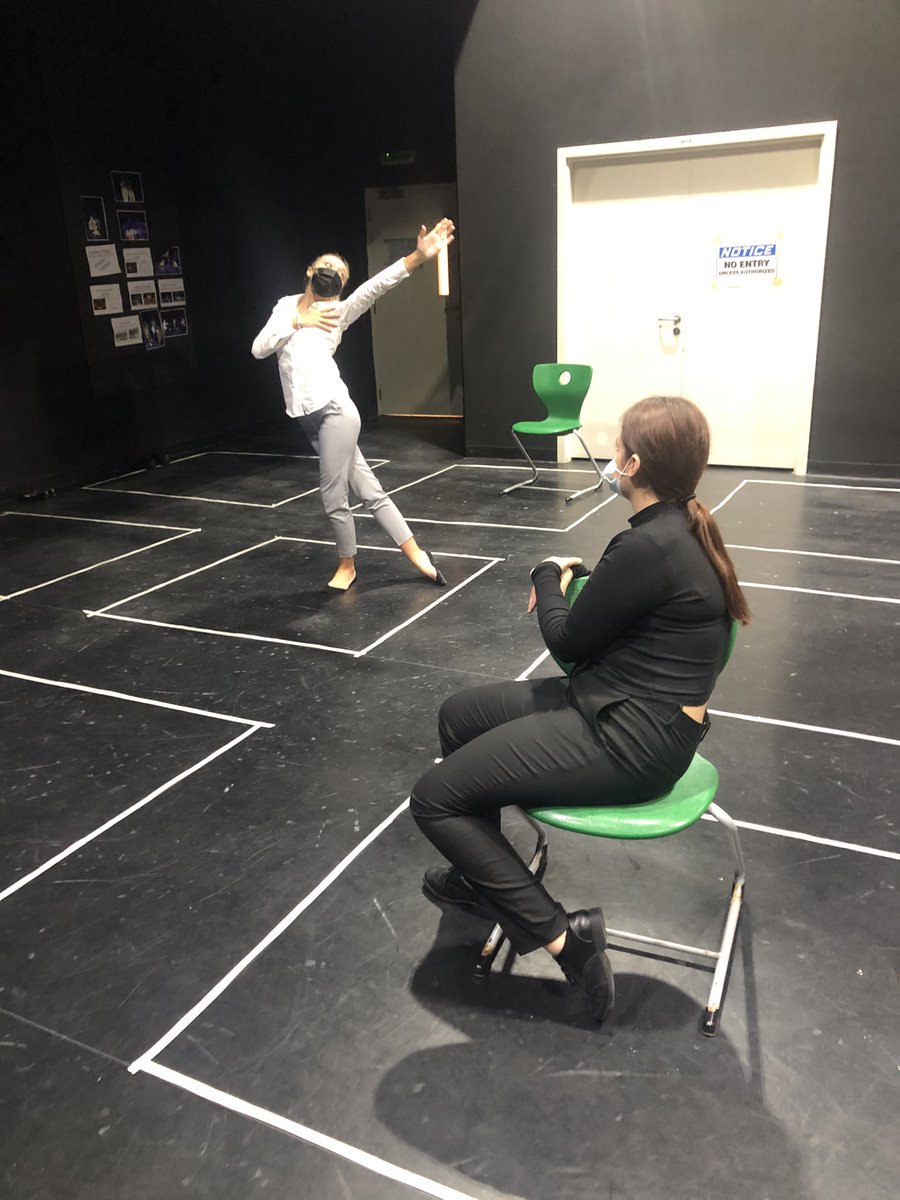 Arts_WEK's tweet photo. Loving our social distancing boxes for exploring spatial boundaries in performance! #WEKdrama #year12WEK #WEKcreativityHPL https://t.co/cjazXv7pQB