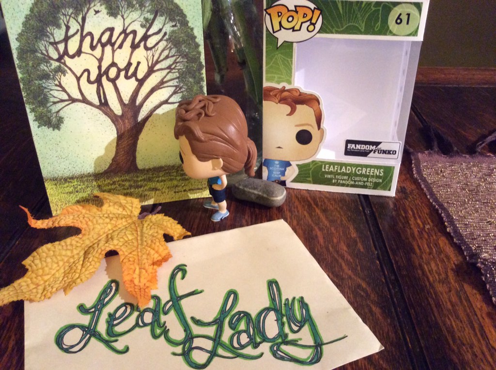 leafladygreens's tweet photo. Remember when a pop doll was made for me?? I couldn't believe it.. https://t.co/6nGYuS24ej