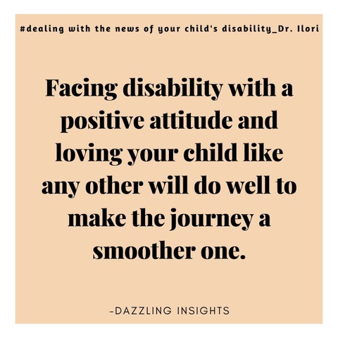 Facing disability with a positive attitude and loving your child like any other will do well to make the journey a smoother one.

https:/www.dazzlinginsights.com/dealing-with-the-news-of-your-childs-disability/

#disability #disabled #earlyintervention #earlyinterventionworks