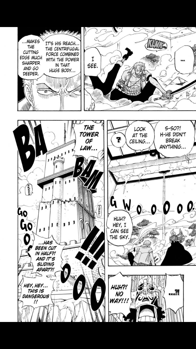 Everything about Zoro's character is about constantly getting stronger and what he can overcome but it all comes back to him being overall stronger even developing Flying Slashes which is how much he can produce due to how strong he is...