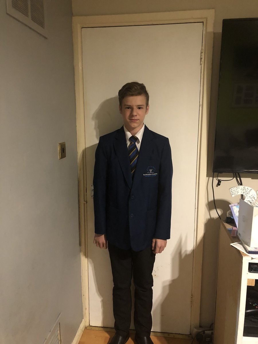 geraldene_clark's tweet photo. This one is so happy to be going back to school! Hope he has an amazing day back @northacad https://t.co/CZ6YRbImkI