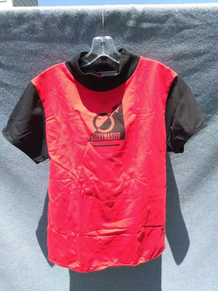 MUSEUMOFTERROR's tweet photo. can someone PLEASE tell me more about this aggressively gay late-80s-to-mid-90s sportswear brand?? It's called BODYMASTER and it's my current obsession https://t.co/FnF78ggtOl