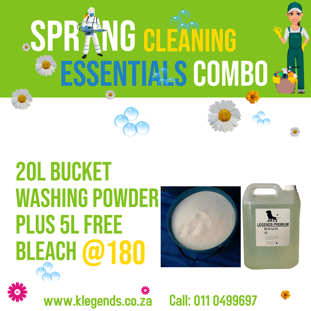 KLegendsZA's tweet photo. Catering , hospitality and cleaning companies get your Spring Cleaning Essentials COMBO at #klegends. #Spring #Springcleaningessentials https://t.co/Od7oAbh7Xq