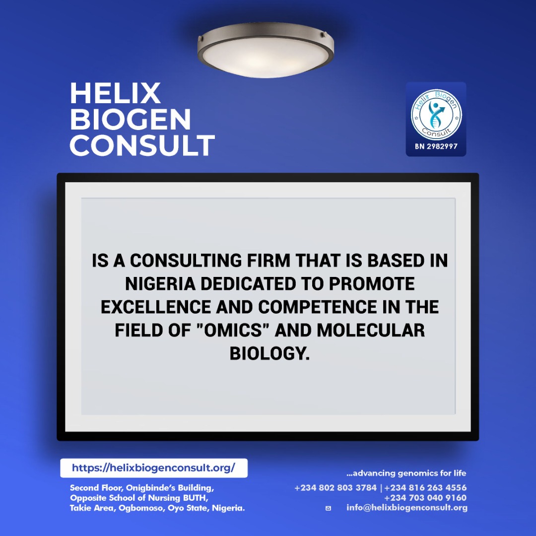 Helix Biogen Consult tweet media