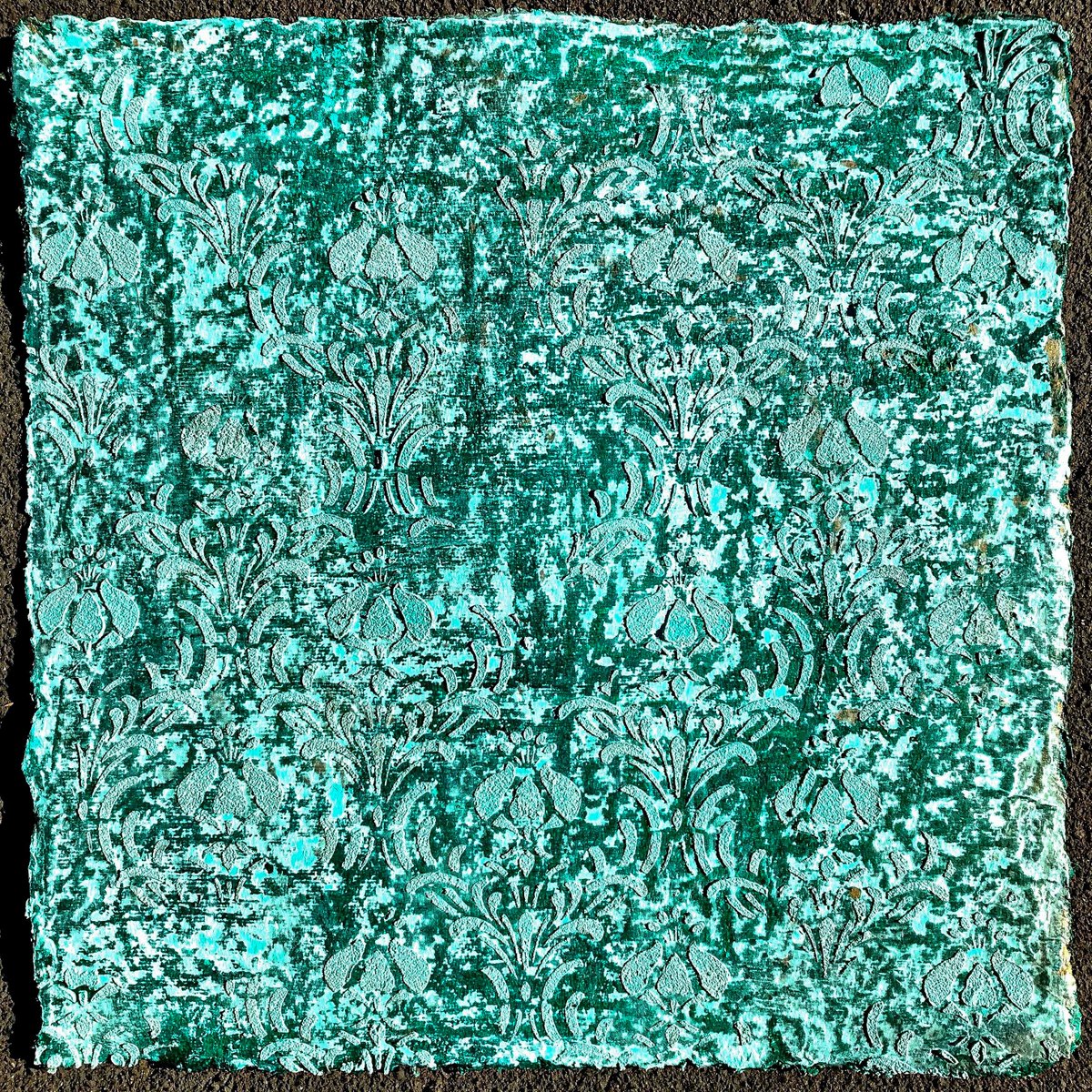 "Landscape XL" 52x52 cm #artwork consisting of iron base and metal base #copper #bronze #oxidation on #hand #scooped #cellulose. #structure #art #myart #renaissance  #ornaments #ArtistOnTwitter #abstractart #Abstract #acrylicpainting #abstractpainting <a href="/HartwichSascha/">Sascha Hartwich</a> a