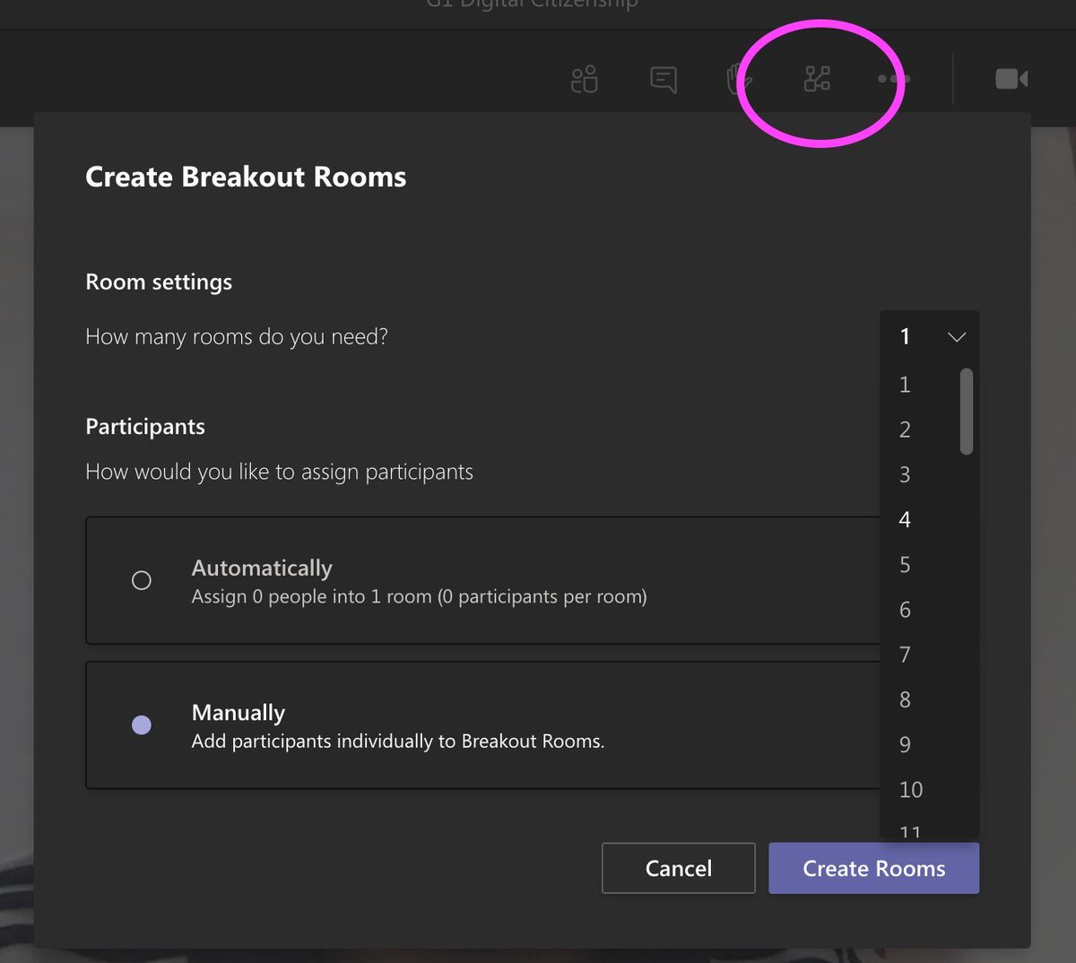RMAhouston's tweet photo. 🗣Breakout rooms have arrived on @MicrosoftTeams. You can automatically assign or manually assign participants. This is a great addition! @RMAhouston It’s time to take our student conferences and small group learning to a new level!
@MicrosoftEDU @RMAschools #iChooseSuccess https://t.co/VaSKPtxsoA