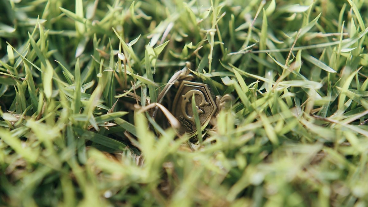 How the hell did this pin get here?? And how fateful was it that Time was the one who saw it? 