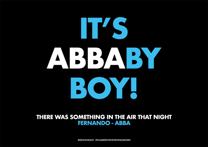 DesignDave's tweet image. I&apos;m getting old!!!!
One Minute Brief of the Day:
Create posters for the song that was Number 1 in the charts on the day you were born.
#NumberOneWhenIWasBorn @OneMinuteBriefs @gasismusic ...