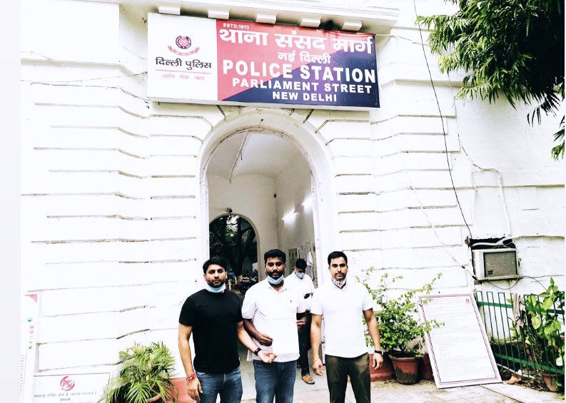 varunchoudhary2's tweet photo. Complaint against the person responsible for the suicide of a 17 year old student who didn't receive a NEET hall ticket. All because that 'person' - India's Education Minister couldn't resist tormenting students into appearing for an entrance exam in times of a pandemic. https://t.co/iIgQ0wDsMx
