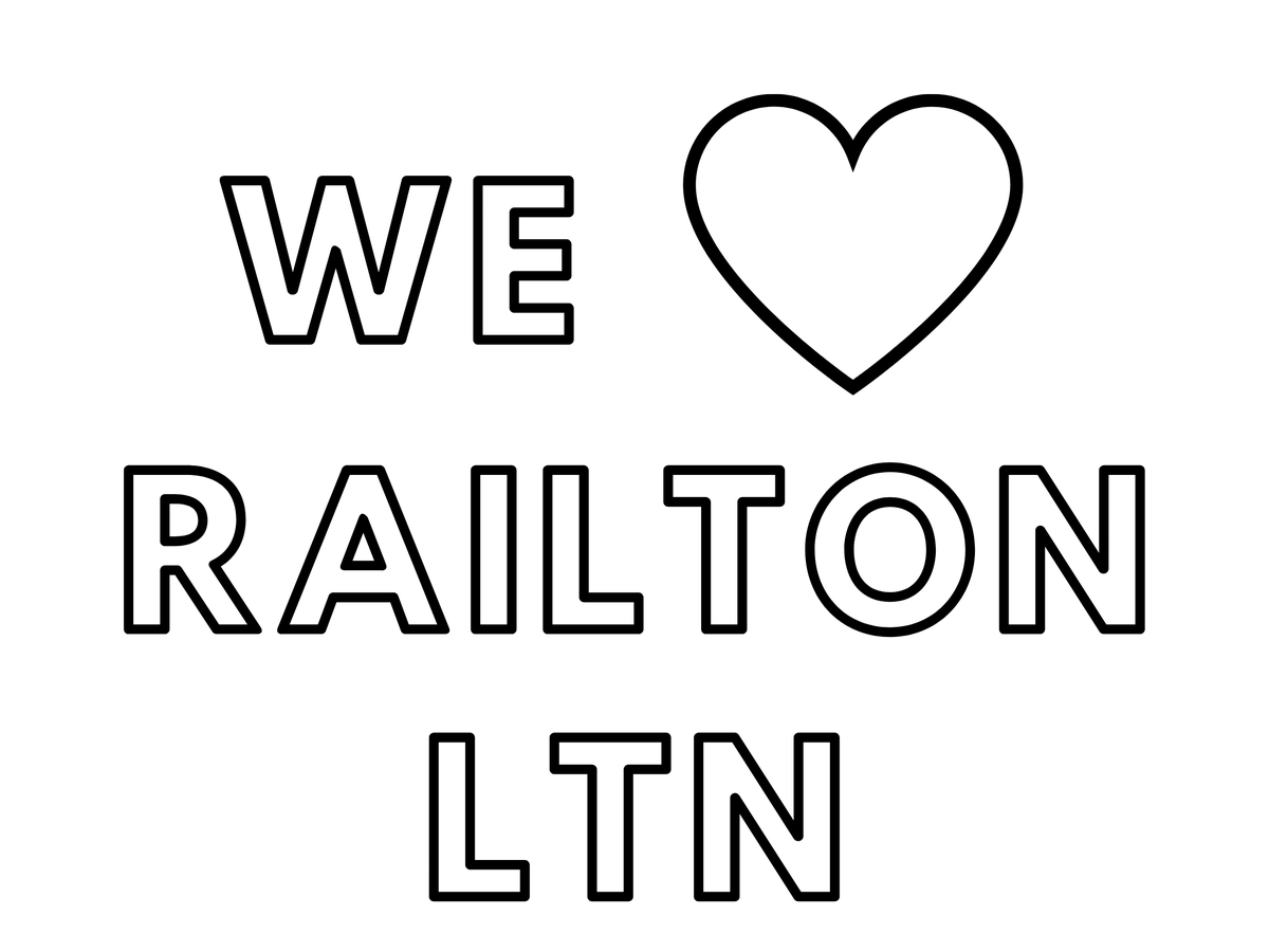 1) Hang a poster in your window!Download and decorate a poster declaring your love for your local LTN and hang it in your front window for all to see. Here's one we've used in Railton.Want me to make one for your LTN too? Just ask!