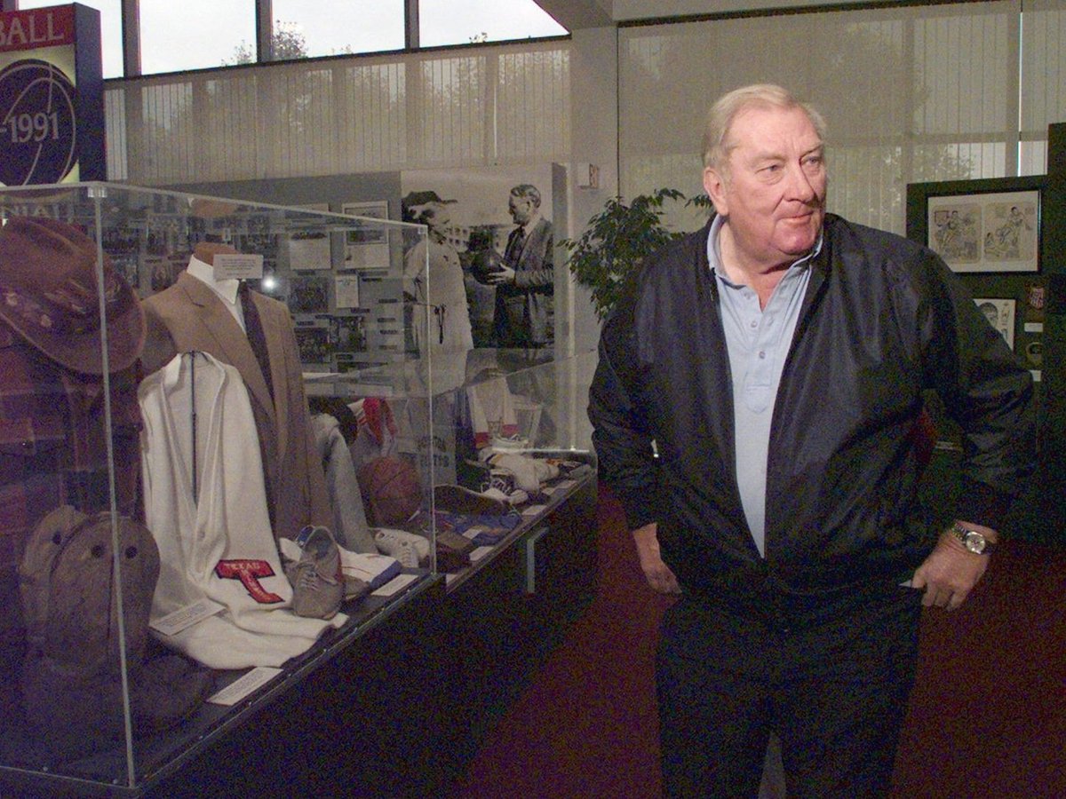 Today in 2008, legendary coach Don Haskins died at his home in El Paso.

The Hall of Fame coach transformed college basketball when his Texas Western team defeated the University of Kentucky squad for the 1966 NCAA championship.