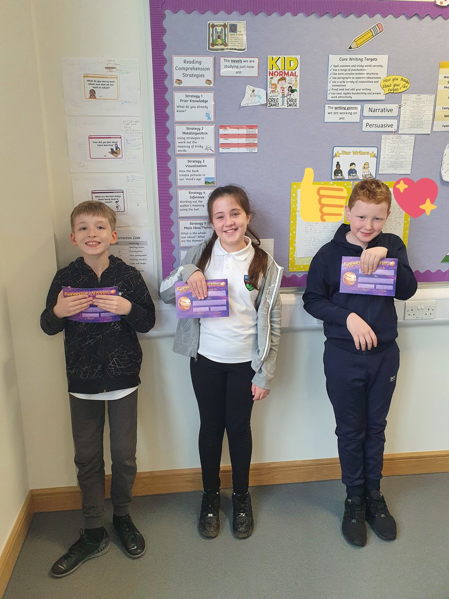 PrimaryHilltop's tweet photo. This week's super Star Writers from P6a. Haunting, vivid descriptions from these budding authors ๐โ๐ญ #p6a #taughtwriting #narrative #futureauthors https://t.co/F3UEdhKzkv