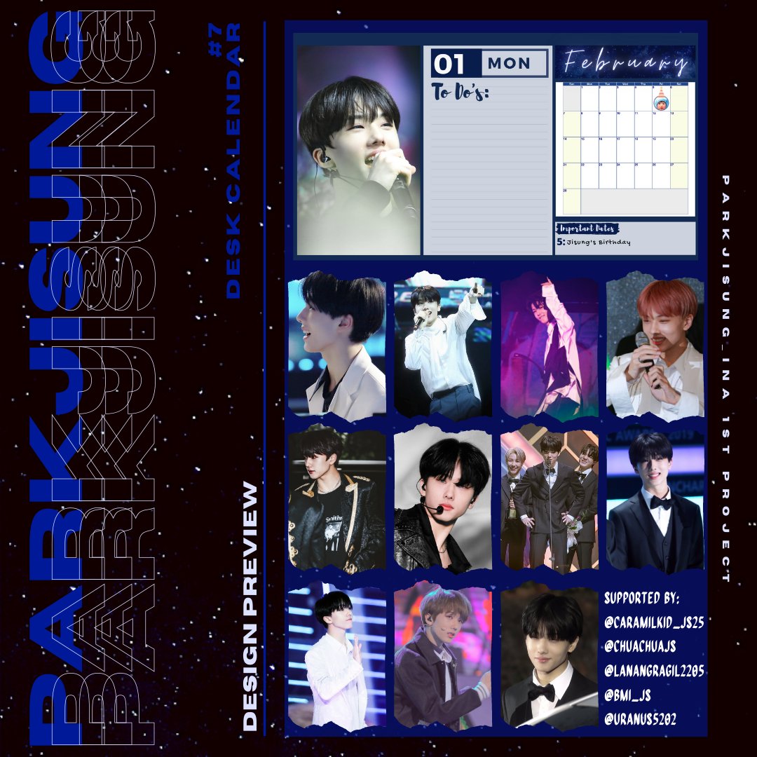ParkJisung_INA's tweet photo. 𝙜𝙤𝙤𝙙𝙨 𝙥𝙧𝙚𝙫𝙞𝙚𝙬 [𝙛𝙞𝙣𝙖𝙡]
＃７ Ｄｅｓｋ Ｃａｌｅｎｄａｒ

thanks a bunch for the support🐹🥰💖💖
👨‍🚀 @caramilkid_js25 
👨‍🚀 @CHUACHUAJS 
👨‍🚀 @lanangragil2205 
👨‍🚀 @Bmi_Js 
👨‍🚀 @uranus5202 

#19thAstrophileJisung 
#박지성 #지성 #JISUNG #NCTDREAM https://t.co/JRDmWV3BOl