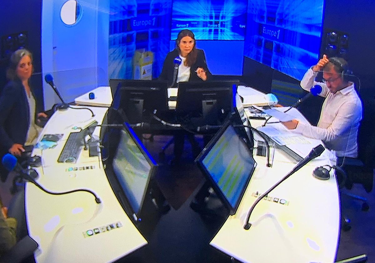 Trop contente d'avoir évoqué la success story de Bull qui continue avec <a href="/Atos/">Atos</a>, numéro 1 en Europe  #supercalculateur #CyberSecurity, sur <a href="/Europe1/">Europe 1</a> dans "La France bouge"