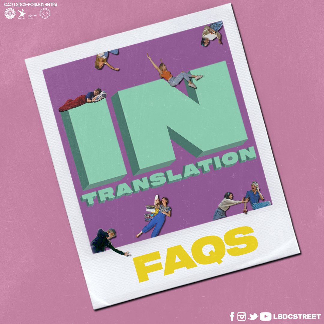 lsdcstreet's tweet photo. Wanna watch LSDC-Street's IN TRANSLATION but don’t quite know how to? 😫 We gotcha! Here are some frequently asked questions to guide you!

Check thread for details! 💚

Poster By: Grace Ann Retrato

#ThisIsLSDCStreet
#LSDCStreetInTranslation
#ByLSDCStreet https://t.co/PnJbUHWCDh