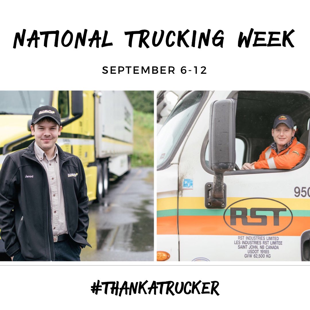 It’s #NationalTruckingWeek & I want to say thanks to our incredible team at RST & Sunbury Transport for all they do to safely keep the #SupplyChain moving especially their work during this pandemic. They are the Best #SpecialForces ⁦#ThankATrucker #ChaseTheHorizon #JoinOurTeam