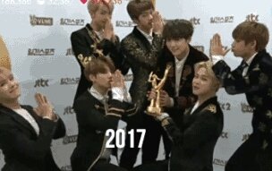 Mnet Asian Artist Awards:Best Music Video for “Spring Day”, Best Asian Style in Hong Kong, Qoo10’s Artist of the Year, Golden Disk Awards:Disk Bonsang (Wings), Global K-Pop Artist Award