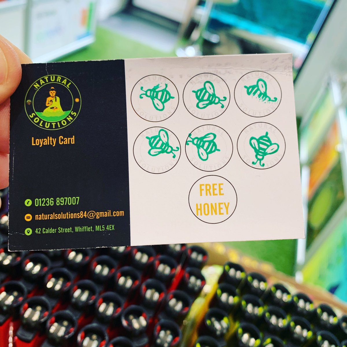 If you buy or organic honey make sure you get your loyalty card stamped 🐝 #honey #rawhoney #organichoney #beepollen #cbdhoney #antioxidant #vitamins #sugaralternative #pancakes #toast #hotdrinks #coatbridge