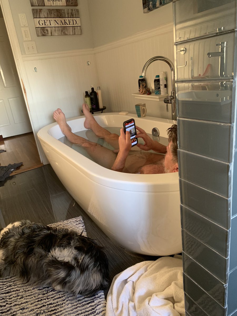 tjenkins4u's tweet photo. Daddy in the tub this morning 

#polypartner #polynudist #memphispoly #lgbtq https://t.co/AgVaFWAKu4