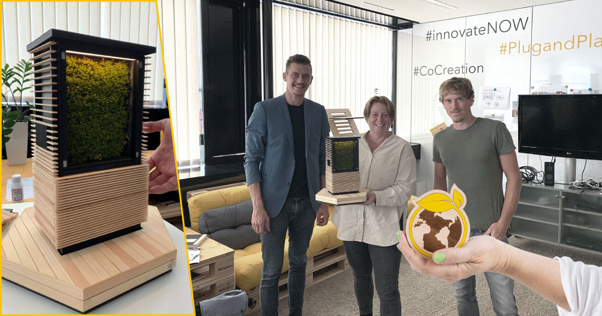 christa_kk's tweet photo. We had Peter of Green City Solutions here today presenting their product #citytree! Super interesting on todays 'World clean air day'!😀
It's about clean air for everyone at all times!
Read more-> https://t.co/NiUA5jrlCy
#nextincubator #nextsteps #innovationinside #greenideas https://t.co/NxCkE17dgh