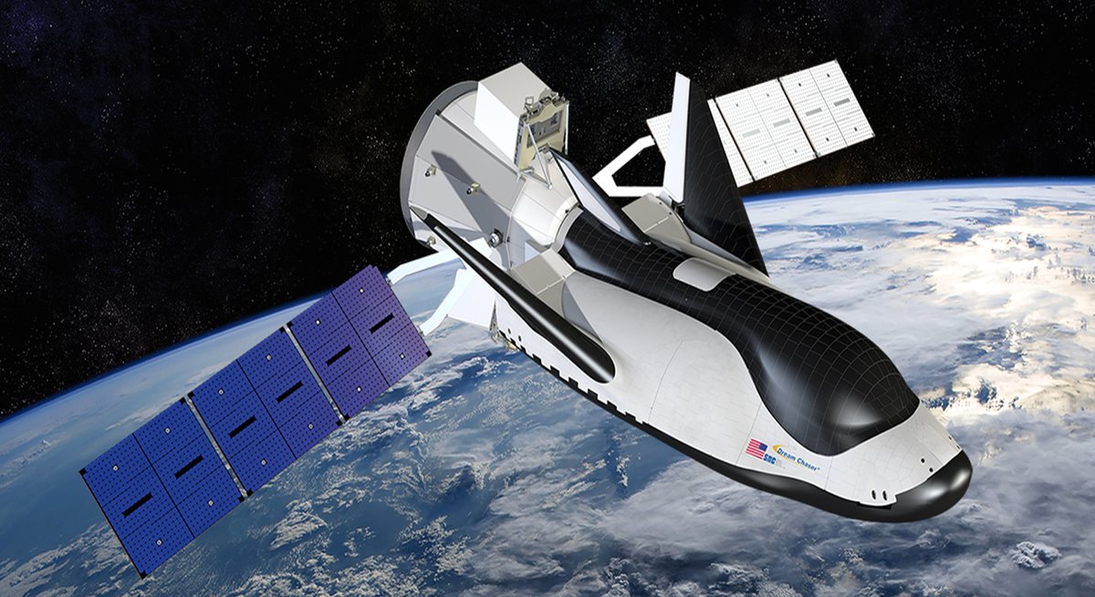 AeroSpaceGuide's tweet photo. Dream Chaser is a reusable #spaceplane being that will be used to resupply the International #Space Station with both pressurized and unpressurized cargo. It will be launched vertically on a Vulcan Centaur #rocket.
https://t.co/Mvjv3Jz29z https://t.co/PRXnZMsIet