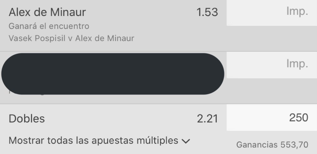 papiapuestas's tweet photo. 🗓07-09-20 | US Open 🇺🇸 
🧨Cuota @ 2,21 €
✏️Stake 2,5
🎾Tenis

🔽Apuesta Premium diaria gratis:
https://t.co/uAmZ3gr8MV

#USOpen #apuestas #ApuestasDeportivas #apuestasespaña #betoftheday #apuestadeldia #papiapuestas #NBAPlayoffs #nba #UEFANationsLeague https://t.co/6OuN33YHvc