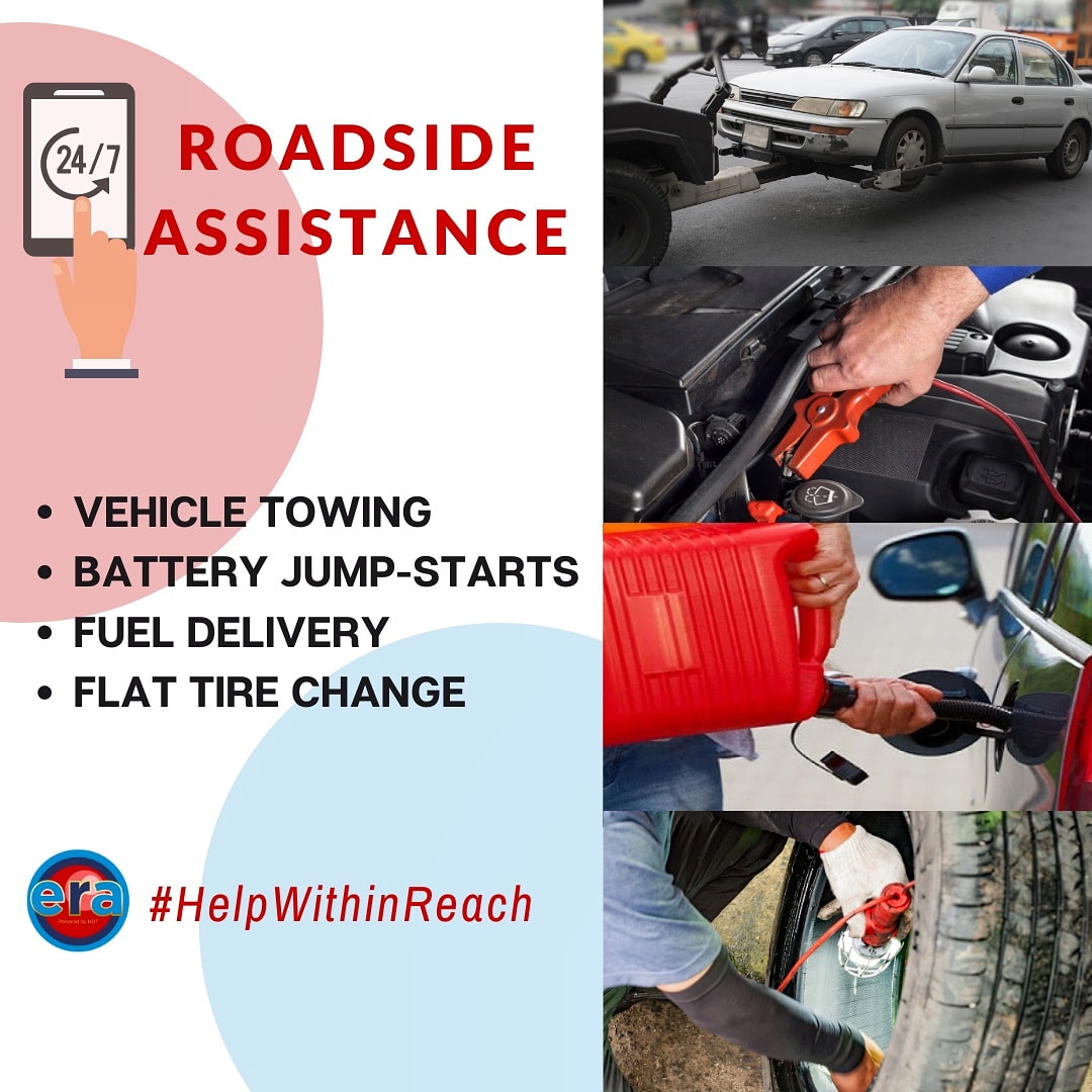 ERASOSPH's tweet photo. ERA can provide quick & reliable assistance on the road for just only Php 1,200 /year! ERA will dispatch on-site repairs & provide towing services to the nearest automobile shops.
Send us a message here or visit us at https://t.co/qclSlrlIJH
#HelpWithinReach
#RoadsideAssistance https://t.co/35cq3FOfI7