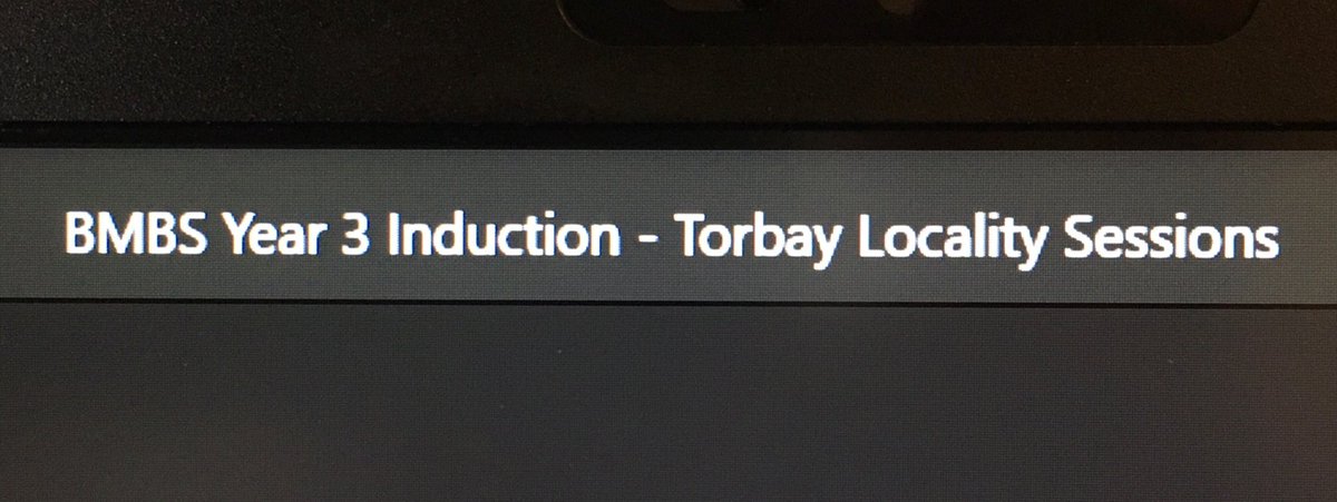 TorbayMedEd's tweet photo. A huge virtual welcome to our Year 3 @PlymUniMedicine Medical Students starting in @TorbaySDevonNHS today! https://t.co/dtrsqoWvmh