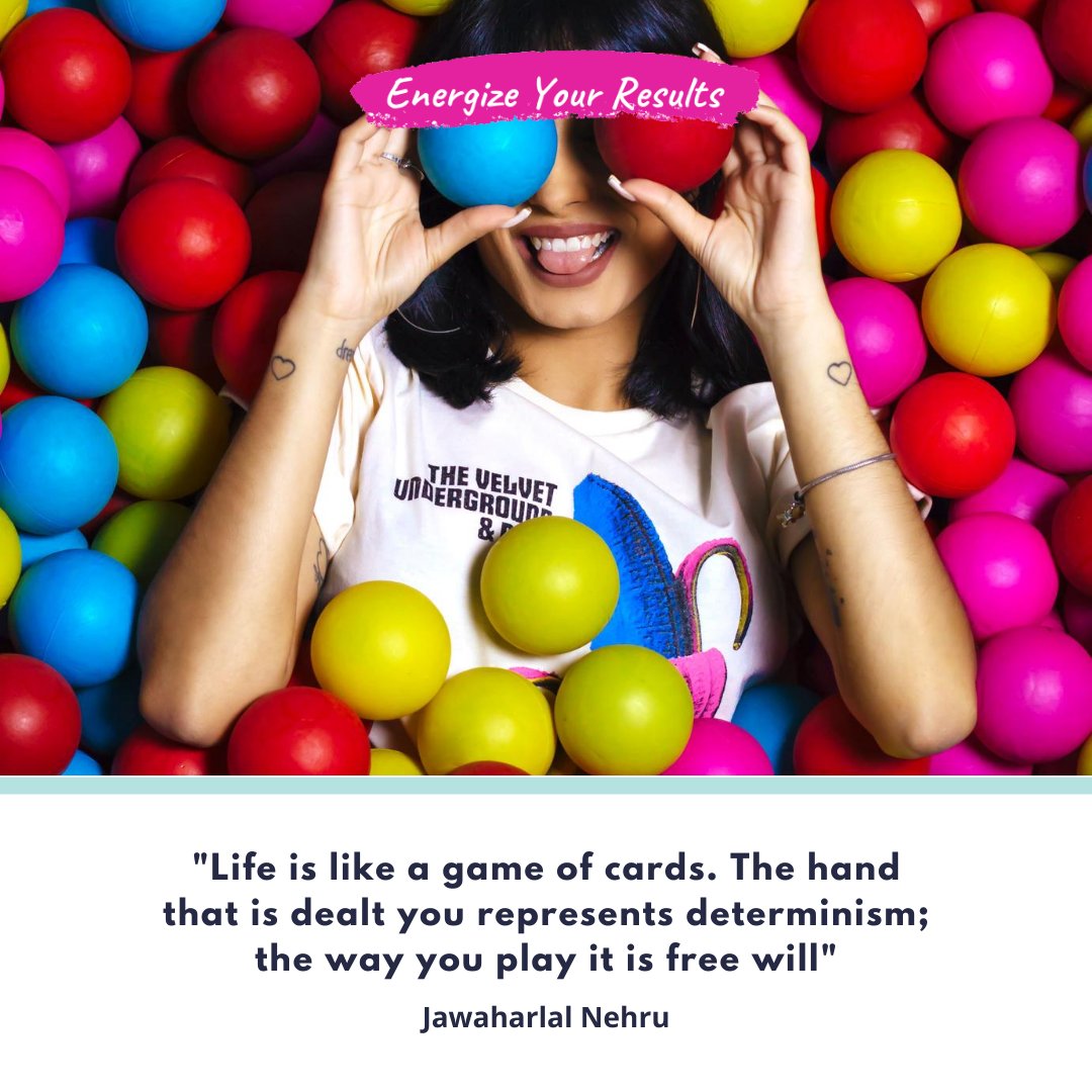 theresasageaz's tweet photo. Life is like a game of cards. The hand that is dealt you represent determinism; the way you play it is free will

#energizedresults #lifehack #theresasage #energizeyourlife #energy #energyiseverything #abundancemindset #positivevibes #sparkbusinessonline #meditation https://t.co/tKSl8Ptos4