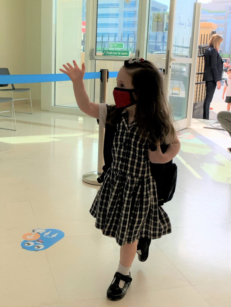 BCAbuDhabi's tweet photo. We were so impressed by the happy, smiling faces that greeted us on Sunday morning. It is wonderful to see their confidence in taking the new norms in their stride from the moment they enter Pre-Prep.
#BCADPrePrep #BrightonCollegeAD #BackToBrighton #InThisTogether #BCADCommunity https://t.co/Nkag3fE4gP