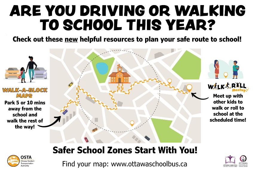 Map Your Walking Route Osta On Twitter: "Reduce Vehicle Congestion Around Your School By Walking  All Or Part Way To School: ➜ Download Your Walk-A-Block Map! ➜ Plot Your  Route! ➜ Meetup And Walk&Roll With Others!