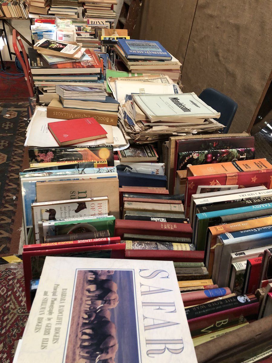 AardvarkEthel's tweet image. Hello #HerefordHour a big thank you to everyone who supported our event last Monday, it went well! #safe #distanced The cows are back on the field now...
Our #booksale continues for September, open Tuesday-Sunday 10-4! Warehouse Books 50p each!