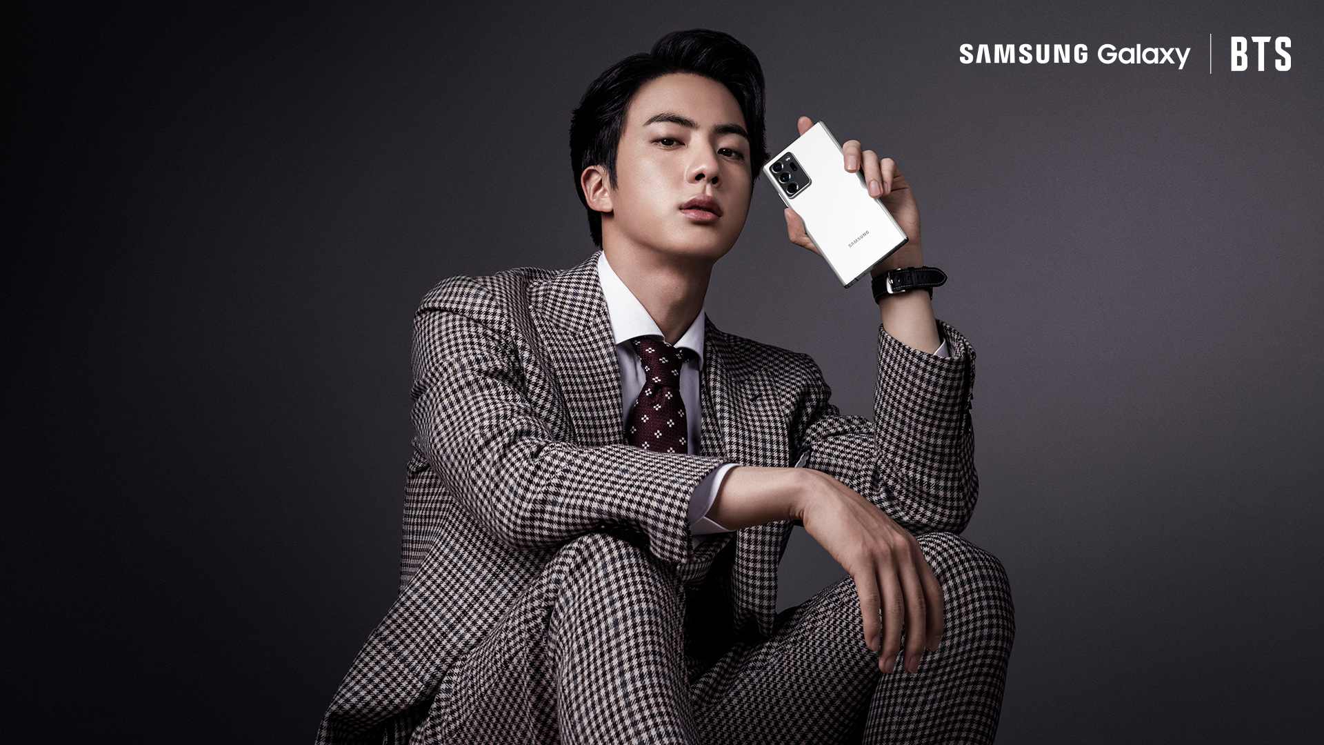 Samsung Mobile Spotted Bts S Jin Swaggin With The Galaxynote Bts Twt Galaxyxbts Learn More T Co Zx38uzrgxu T Co ferwgbzx Twitter