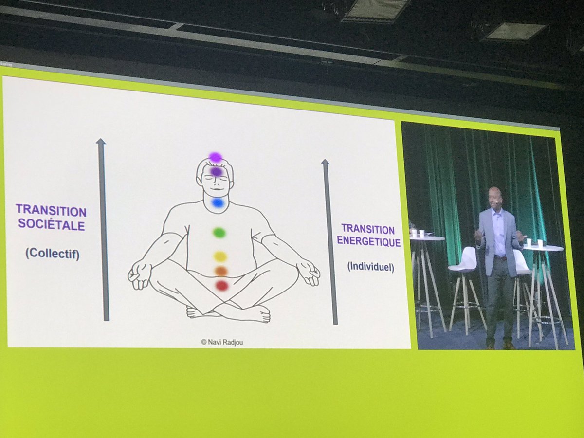 canopsia's tweet photo. #PRODURABLE « Les mots inspirants de @NaviRadjou Notre modèle de croissance est anéanti. Nous devons changer de niveau de conscience et cela passe par une transition énergétique interne. » Pas d���écologie globale sans écologie individuelle. 🌳🌿🌎 https://t.co/Peen2k3GSN