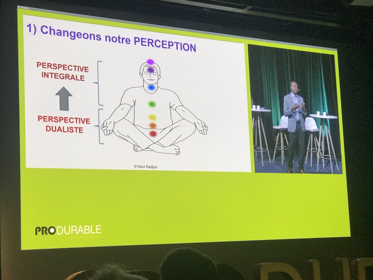 canopsia's tweet photo. #PRODURABLE « Les mots inspirants de @NaviRadjou Notre modèle de croissance est anéanti. Nous devons changer de niveau de conscience et cela passe par une transition énergétique interne. » Pas d���écologie globale sans écologie individuelle. 🌳🌿🌎 https://t.co/Peen2k3GSN
