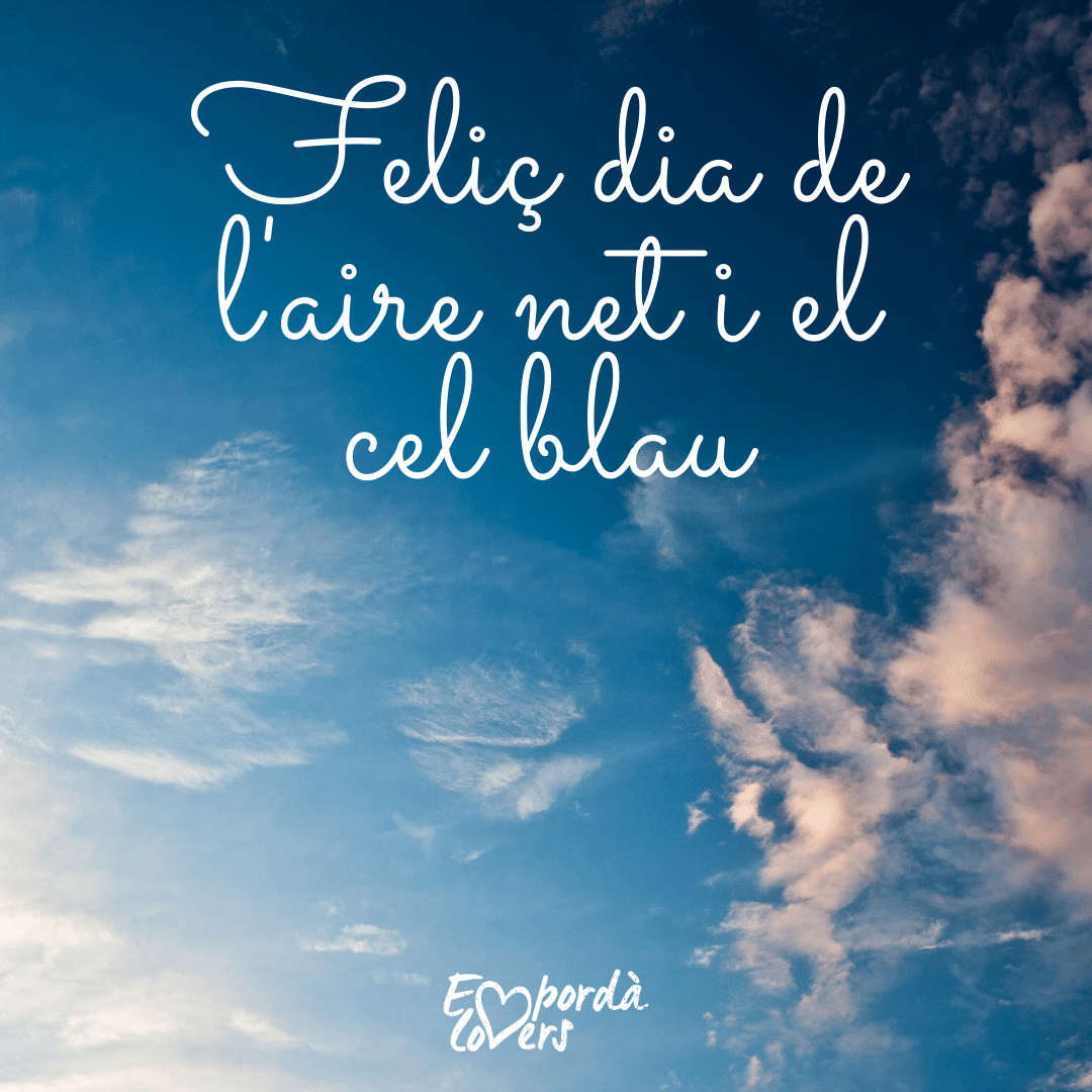 emporda_lovers's tweet photo. Que n'és de maco el nostre cel! Avui se celebra el Dia Internacional de l'aire net i el cel blau ☁️🌞

➡️ https://t.co/4n6uoAcdI0

#empordàlovers #emtb #ebikes #packexperiencies #experiencepack #emountainbikexperience #catalunyaexperience #descobrircatalunya #empordà #empordanet https://t.co/6G8zCIHd8T