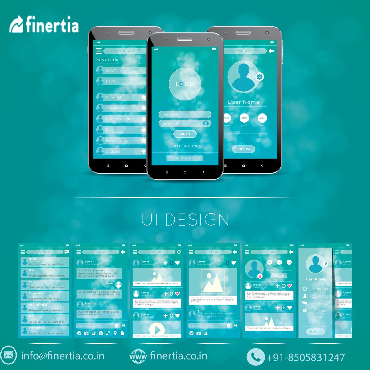 Finertiatech's tweet image. #Finertia Is A Leading Ui Design Company Crafting Unique Solutions To Enhance Your Brand Value. User-Centric Approach. Design Thinking. Experiences That Deliver. Increased Roi. #teconology #development #itsolution #itconsulatancy