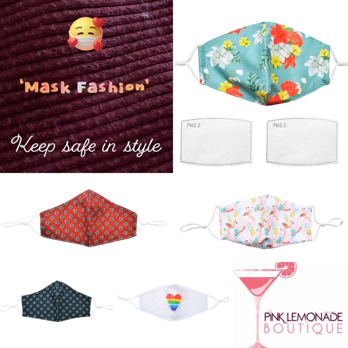 pinklemonadebou's tweet photo. #mondaythoughts
💕😷’Mask Fashion’ has become quite the thing....keep safe in style😷💕
https://t.co/RXIgm9HO4F
#facemask #reuseablefacemask #washablefacemask #fashionfacemask #styleinspo https://t.co/d0JQhYkAnw
