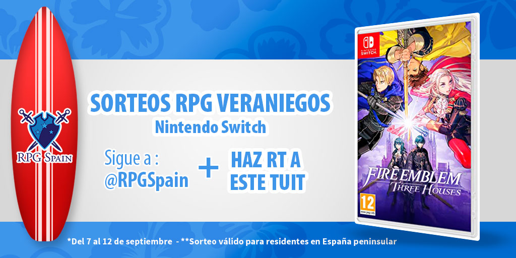 RpgSpain's tweet photo. El subgénero de los RPG tácticos tiene sagas clave para todo aficionado, una de ellas es exclusiva de Nintendo Switch, Fire Emblem. Esta semana, toca hablar de su última entrega y os damos a todos la oportunidad de jugarlo con un nuevo SORTEO. 
-RT 🔄
-Sigue a @RpgSpain https://t.co/kuwim60a5I