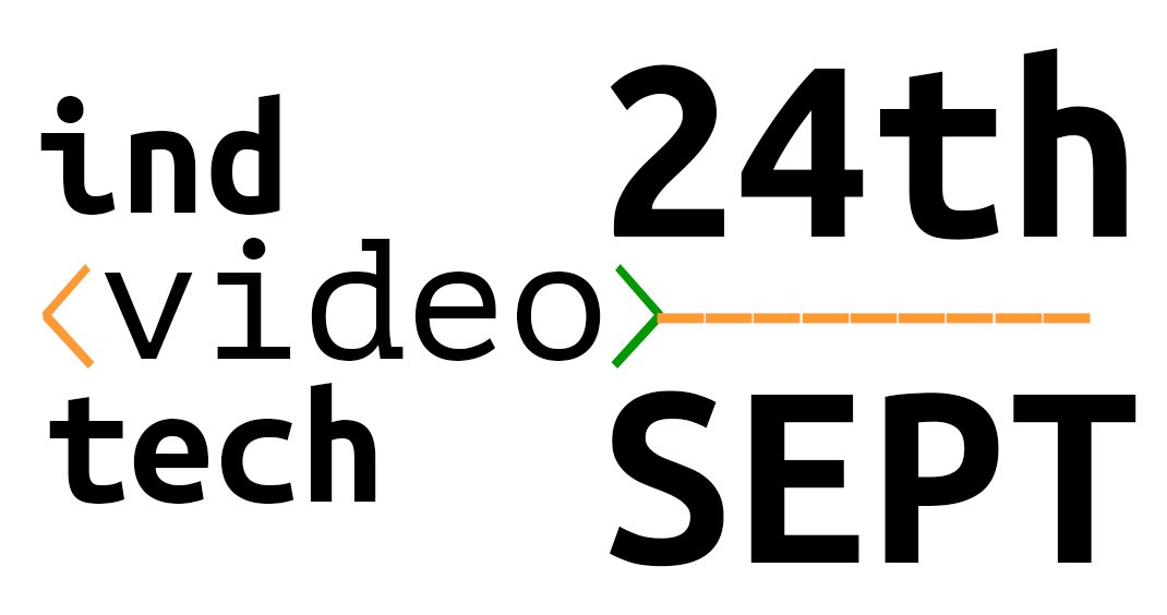 indvideotech's tweet photo. We are participating in a 24-hour meetup. On Sept. 24th, eighteen independent global #VideoTech meetups will stream back to back starting 11.30 AM IST.

We have a fantastic lineup of sessions starting at 6.30 pm IST sharp. RSVP now : https://t.co/F4G3jGzAPJ  #indvideotech https://t.co/jQrr28D7og