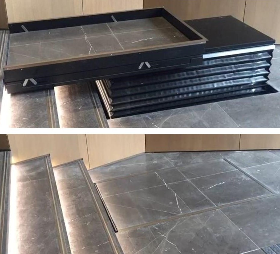 Now you see it, now you don't - Take a look at this discreet #steplift for #wheelchair users- 
specialliftprojectsinternational.com/chameleon-luxu…