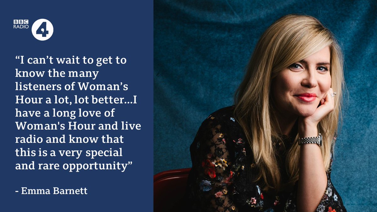 bbcpress's tweet image. 🎙 @Emmabarnett to be the new host of Woman’s Hour - bbc.in/2ZfpJKd