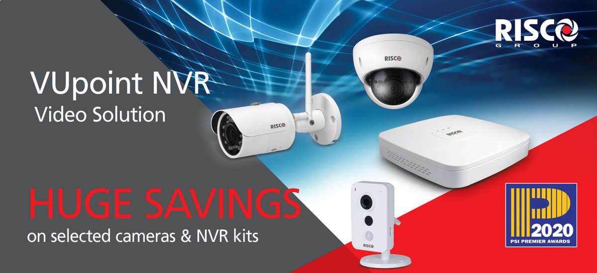 RiscoGroupUK's tweet photo. VUPOINT SEPTEMBER OFFERS!
To celebrate our nomination for the @psimagazine Premier Awards, there are some significant cost savings on selected #VUpoint #NVR kits for UK installers.
Login to the RISCO Store to find out more!
https://t.co/wriH1a82TR
Or call us on 0161 655 5500 https://t.co/eKwMcO7F20