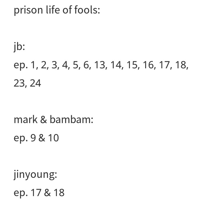  prison life of fools mega:  https://mega.nz/folder/7wo3AQRJ#buD6c0E_FJygJzyJgwW6bA+ list episode: